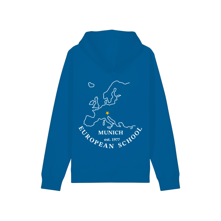 Leichter Hoodie mit Logo und Karte