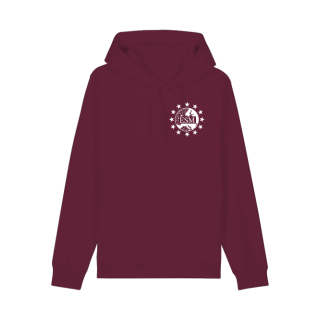 Leichter Hoodie mit Logo in Weiss
