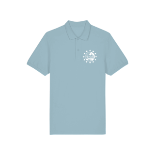 Poloshirt mit weißen Logo